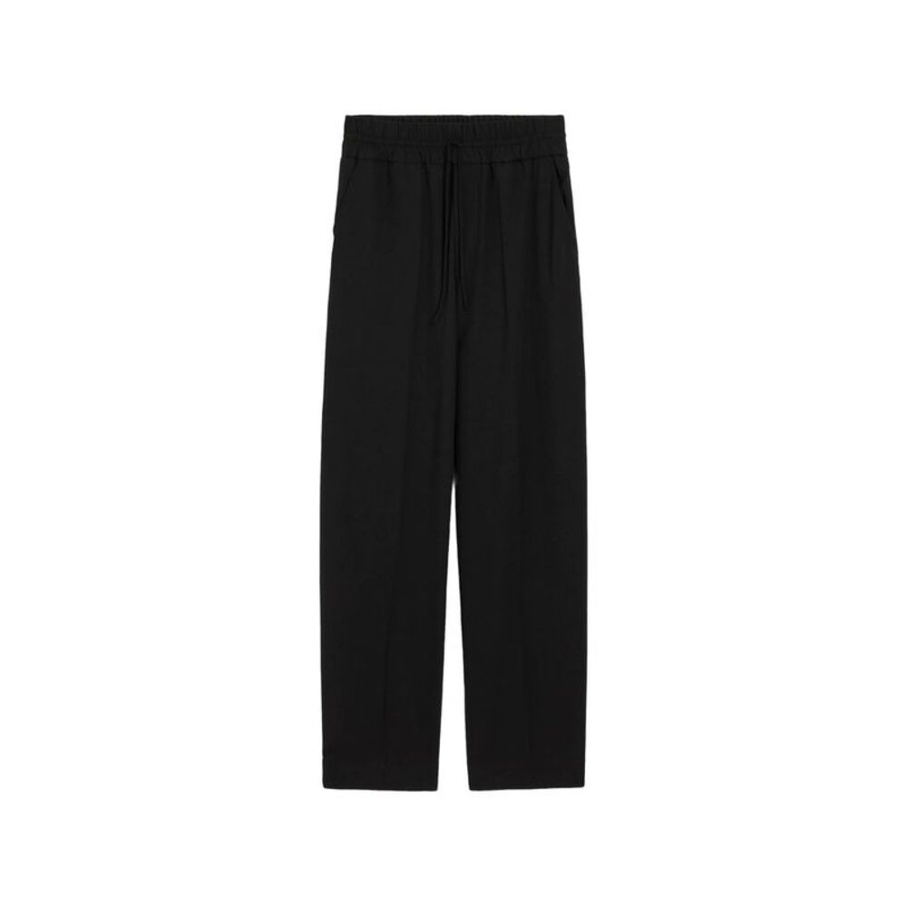 Ami Paris Black Trousers - Regular & Straight-Leg Trousers Men